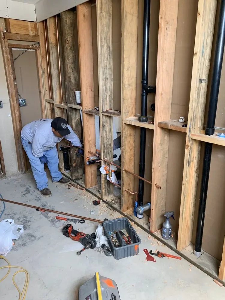 Commercial rough-in plumbing for Gas Line Repair in Lakeview Hills